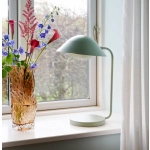 kinkiecik.pl Zielona lampa stołowa Freya - Nordlux, metalowa 2213115023